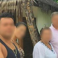 Uno degli arrestati alle Maldive con la famiglia