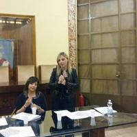 L'assessore comunale Mariarita Giordano presenta l'iniziativa per i giovani al Comune di Salerno