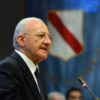 Il presidente della Regione Campania, Vincenzo De Luca