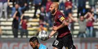 Il capitano della Salernitana Alessandro Rosina