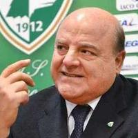 Il presidente dell'Avellino Walter Taccone