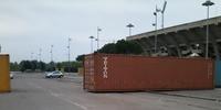 Anche i containers saranno installati davanti all'Arechi per il derby Salernitana-Avellino