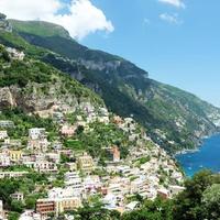 Una veduta di Positano