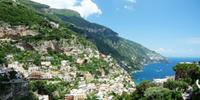 Una veduta di Positano