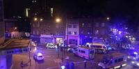 La zona dell'attentato avvenuto stanotte a Londra