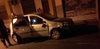 L'auto fermata a Scafati