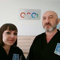 Gli istruttori dell'associazione Street Kali