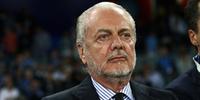 Il presidente del Napoli Aurelio De Laurentiis