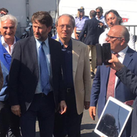 Il ministro Dario Franceschini oggi a Giffoni