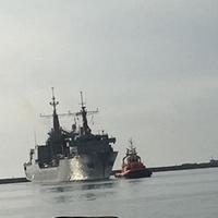 La nave sbarcata ieri a Salerno