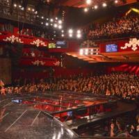 Il palco del teatro Ariston di Sanremo