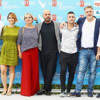 Una parte del cast di Gomorra