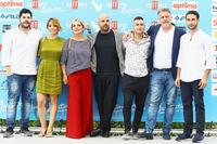 Una parte del cast di Gomorra