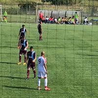 Antonio Fucci all'esordio con la maglia della Salernitana Primavera