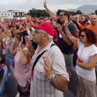 I partecipanti della maniefstazione per la famiglia a Scafati