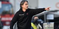 Filippo Inzaghi quando era allenatore della Reggina