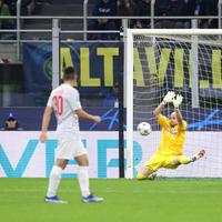 Il gol di Sanchez che ha aperto le marcature di Inter-Salisburgo