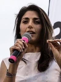 La sindaca di Roma, Virginia Raggi